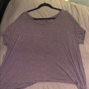 AE striped top